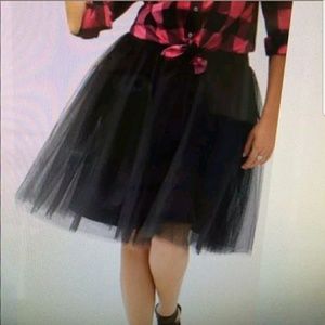 🎀Black Tulle Skirt🎀